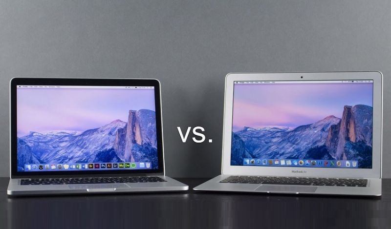 Macbook Air và Macbook Pro: Nên sử dụng dòng nào?